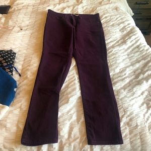 Levi 311 shaping skinny merlot jeans size 31